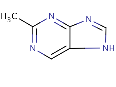 1H-purine, 2-methyl-(9ci)Structure,934-23-6Structure 1H-purine, 2-methyl-(9ci) Structure,934-23-6Structure