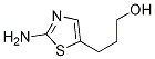 3-(2-Aminothiazol-5-yl)propan-1-olStructure,1000517-70-3Structure 3-(2-Aminothiazol-5-yl)propan-1-ol Structure,1000517-70-3Structure