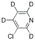 3-Chloropyridine-d4Structure,1001003-95-7Structure 3-Chloropyridine-d4 Structure,1001003-95-7Structure