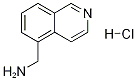 C-isoquinolin-5-yl-methylamine hydrochlorideStructure,1001906-56-4Structure C-isoquinolin-5-yl-methylamine hydrochloride Structure,1001906-56-4Structure