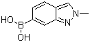 Boronic acid, B-(2-methyl-2H-indazol-6-yl)-Structure,1001907-57-8Structure Boronic acid, B-(2-methyl-2H-indazol-6-yl)- Structure,1001907-57-8Structure
