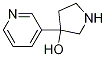 3-(Pyridin-3-yl)pyrrolidin-3-olStructure,1003639-51-7Structure 3-(Pyridin-3-yl)pyrrolidin-3-ol Structure,1003639-51-7Structure