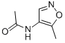 N-(5-甲基-4-異噁唑yl)乙酰胺結(jié)構(gòu)式_100499-63-6結(jié)構(gòu)式