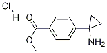 Benzoic acid, 4-(1-aminocyclopropyl)-, methyl esterStructure,1006037-03-1Structure Benzoic acid, 4-(1-aminocyclopropyl)-, methyl ester Structure,1006037-03-1Structure