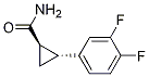 (1R,2r)-2-(3,4-difluorophenyl)cyclopropane carboxamideStructure,1006376-62-0Structure (1R,2r)-2-(3,4-difluorophenyl)cyclopropane carboxamide Structure,1006376-62-0Structure