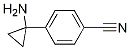 Benzonitrile, 4-(1-aminocyclopropyl)-Structure,1014645-75-0Structure Benzonitrile, 4-(1-aminocyclopropyl)- Structure,1014645-75-0Structure