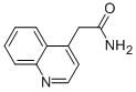 2-(喹啉-4-基)乙酰胺結(jié)構(gòu)式_10147-05-4結(jié)構(gòu)式