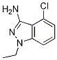 4-Chloro-1-ethyl-1h-indazol-3-amineStructure,1015846-49-7Structure 4-Chloro-1-ethyl-1h-indazol-3-amine Structure,1015846-49-7Structure