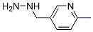 Pyridine, 5-(hydrazinylmethyl)-2-methyl-Structure,1016705-16-0Structure Pyridine, 5-(hydrazinylmethyl)-2-methyl- Structure,1016705-16-0Structure