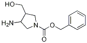 Benzyl 3-amino-4-(hydroxymethyl)pyrrolidine-1-carboxylateStructure,1017789-40-0Structure Benzyl 3-amino-4-(hydroxymethyl)pyrrolidine-1-carboxylate Structure,1017789-40-0Structure