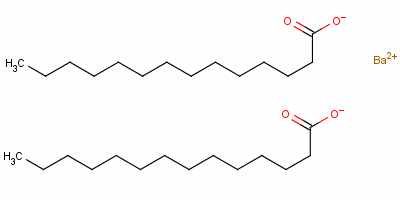 Barium myristateStructure,10196-66-4Structure Barium myristate Structure,10196-66-4Structure