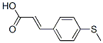 3-[4-(Methylsulfanyl)phenyl]acrylic acid Structure,102016-58-0Structure