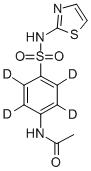 N-acetylsulfathiazole-d4 bromideStructure,1020718-91-5Structure N-acetylsulfathiazole-d4 bromide Structure,1020718-91-5Structure