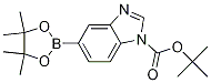 5-(4,4,5,5-四甲基-1,3,2-二噁硼烷-2-基)-1H-苯并[d]咪唑-1-羧酸叔丁酯結(jié)構(gòu)式_1021918-86-4結(jié)構(gòu)式
