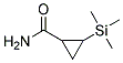 (9ci)-2-(三甲基甲硅烷基)-環(huán)丙烷羧酰胺結(jié)構(gòu)式_102488-86-8結(jié)構(gòu)式
