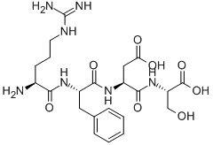 L-精氨酰-L-苯丙氨酰-L-alpha-天冬氨酰-L-絲氨酸結(jié)構(gòu)式_102567-19-1結(jié)構(gòu)式