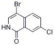 4-Bromo-7-chloroisoquinolin-1(2h)-oneStructure,1028252-13-2Structure 4-Bromo-7-chloroisoquinolin-1(2h)-one Structure,1028252-13-2Structure