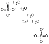 Cerium(iv) sulfate tetrahydrate Structure,10294-42-5Structure