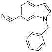 1-Benzyl-1H-indole-6-carbonitrileStructure,1030423-43-8Structure 1-Benzyl-1H-indole-6-carbonitrile Structure,1030423-43-8Structure
