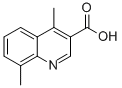 4,8-Dimethylquinoline-3-carboxylíc acidStructure,1031929-51-7Structure 4,8-Dimethylquinoline-3-carboxylíc acid Structure,1031929-51-7Structure
