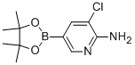 3-Chloro-5-(4,4,5,5-tetramethyl-1,3,2-dioxaborolan-2-yl)-2-pyridinamineStructure,1032758-99-8Structure 3-Chloro-5-(4,4,5,5-tetramethyl-1,3,2-dioxaborolan-2-yl)-2-pyridinamine Structure,1032758-99-8Structure