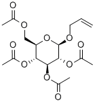 烯丙基-四-O-乙?；?β-D-吡喃葡萄糖苷結(jié)構(gòu)式_10343-15-4結(jié)構(gòu)式