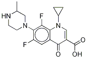 1-Cyclopropyl-6,8-difluoro-7-(3-methylpiperazin-1-yl)-4-oxo-1,4-dihydroquinoline-3-carboxylicacidStructure,103460-89-5Structure 1-Cyclopropyl-6,8-difluoro-7-(3-methylpiperazin-1-yl)-4-oxo-1,4-dihydroquinoline-3-carboxylicacid Structure,103460-89-5Structure