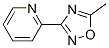 Pyridine,2-(5-methyl-1,2,4-oxadiazol-3-yl)-Structure,10350-68-2Structure Pyridine,2-(5-methyl-1,2,4-oxadiazol-3-yl)- Structure,10350-68-2Structure