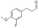 3-(3-Fluoro-4-methoxyphenyl)propionaldehydeStructure,1036396-31-2Structure 3-(3-Fluoro-4-methoxyphenyl)propionaldehyde Structure,1036396-31-2Structure
