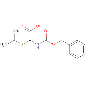 2-(Benzyloxycarbonyl)-2-(isopropylthio)acetic acidStructure,103711-22-4Structure 2-(Benzyloxycarbonyl)-2-(isopropylthio)acetic acid Structure,103711-22-4Structure
