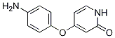 4-(4-Aminophenoxy)pyridin-2(1h)-oneStructure,1041861-94-2Structure 4-(4-Aminophenoxy)pyridin-2(1h)-one Structure,1041861-94-2Structure