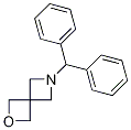 6-(二苯基甲基)-2-噁-6-氮雜螺[3.3]庚烷結(jié)構(gòu)式_1045709-00-9結(jié)構(gòu)式