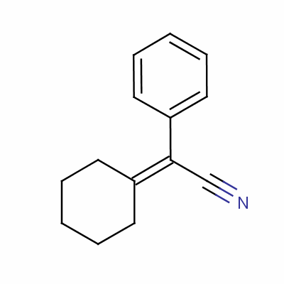 Benzeneacetonitrile, a-cyclohexylidene-Structure,10461-98-0Structure Benzeneacetonitrile, a-cyclohexylidene- Structure,10461-98-0Structure