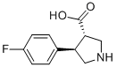 (3S,4R)-4-(4-fluorophenyl)pyrrolidine-3-carboxylic acidStructure,1047651-77-3Structure (3S,4R)-4-(4-fluorophenyl)pyrrolidine-3-carboxylic acid Structure,1047651-77-3Structure