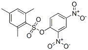 Benzenesulfonic acid,2,4,6-trimethyl-, 2,4-dinitrophenyl esterStructure,1048-37-9Structure Benzenesulfonic acid,2,4,6-trimethyl-, 2,4-dinitrophenyl ester Structure,1048-37-9Structure