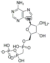 鋰;[[[(2R,3S,4R,5R)-5-(6-氨基嘌呤-9-基)-3,4-二羥基-四氫呋喃-2-基]甲氧基-羥基-磷酰]甲基-羥基-磷酰]磷酸氫酯結(jié)構(gòu)式_104809-20-3結(jié)構(gòu)式