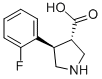 (3S,4R)-4-(2-fluorophenyl)pyrrolidine-3-carboxylic acidStructure,1049975-91-8Structure (3S,4R)-4-(2-fluorophenyl)pyrrolidine-3-carboxylic acid Structure,1049975-91-8Structure