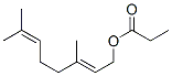Geranyl propionate Structure,105-90-8Structure