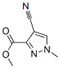 1H-pyrazole-3-carboxylicacid,4-cyano-1-methyl-,methylester(9ci)Structure,105020-37-9Structure 1H-pyrazole-3-carboxylicacid,4-cyano-1-methyl-,methylester(9ci) Structure,105020-37-9Structure