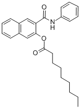 Naphthol as nonanoateStructure,10523-82-7Structure Naphthol as nonanoate Structure,10523-82-7Structure