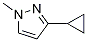 3-Cyclopropyl-1-methyl-1h-pyrazoleStructure,1053163-67-9Structure 3-Cyclopropyl-1-methyl-1h-pyrazole Structure,1053163-67-9Structure
