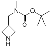 N-(3-azetidinylmethyl)-n-methyl-carbamic acid 1,1-dimethylethyl esterStructure,1053655-53-0Structure N-(3-azetidinylmethyl)-n-methyl-carbamic acid 1,1-dimethylethyl ester Structure,1053655-53-0Structure