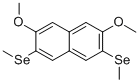 2,7-Dimethoxy-3,6-bis(methylseleno)-naphthaleneStructure,105405-00-3Structure 2,7-Dimethoxy-3,6-bis(methylseleno)-naphthalene Structure,105405-00-3Structure