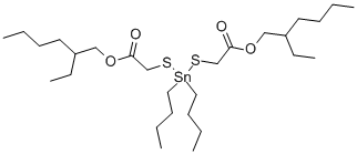 4,4-Dibutyl-10-ethyl-7-oxo-8-oxa-3,5-dithia-4-stannatetradecanoicacid 2-ethylhexyl esterStructure,10584-98-2Structure 4,4-Dibutyl-10-ethyl-7-oxo-8-oxa-3,5-dithia-4-stannatetradecanoicacid 2-ethylhexyl ester Structure,10584-98-2Structure