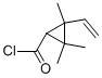 (9ci)-2-乙烯-2,3,3-三甲基-環(huán)丙烷羰酰氯結構式_105955-14-4結構式