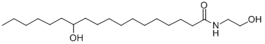 Octadecanamide, 12-hydroxy-n-(2-hydroxyethyl)-Structure,106-15-0Structure Octadecanamide, 12-hydroxy-n-(2-hydroxyethyl)- Structure,106-15-0Structure