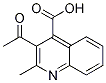 3-Acetyl-2-methyl-quinoline-4-carboxylic acidStructure,106380-95-4Structure 3-Acetyl-2-methyl-quinoline-4-carboxylic acid Structure,106380-95-4Structure