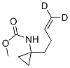 (9ci)-[1-(3-丁烯-4,4-d2)環(huán)丙基]-氨基甲酸甲酯結(jié)構(gòu)式_106455-75-8結(jié)構(gòu)式