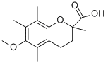 6-Methoxy-2,5,7,8-tetramethyl-chroman-2-carboxylic acidStructure,106461-96-5Structure 6-Methoxy-2,5,7,8-tetramethyl-chroman-2-carboxylic acid Structure,106461-96-5Structure