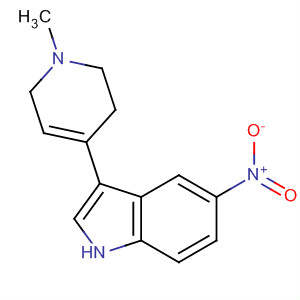3-(1-Methyl-1,2,3,6-tetrahydropyridin-4-yl)-5-nitro-1h-indoleStructure,106516-27-2Structure 3-(1-Methyl-1,2,3,6-tetrahydropyridin-4-yl)-5-nitro-1h-indole Structure,106516-27-2Structure
